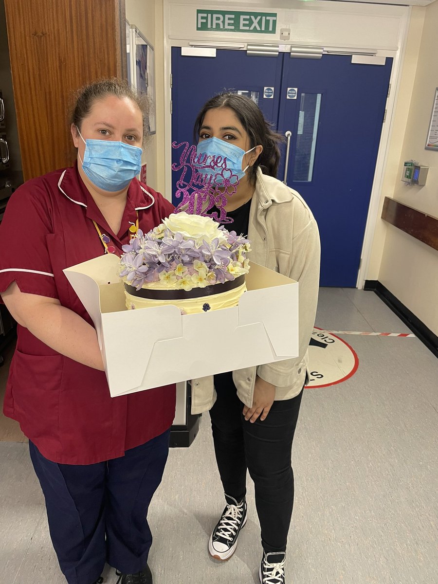 Happy International Nurses Day from Ward 1 (LGH) 
Thank you to our lovely TNA Hannah for making this amazing 🤩 cake 🍰 and bringing it in on your Day off!!
<a href="/Angliss29/">Dawn Angliss</a> <a href="/Melissa10495740/">Melissa Hughes</a> <a href="/keironfletcher/">Keiron Fletcher</a>