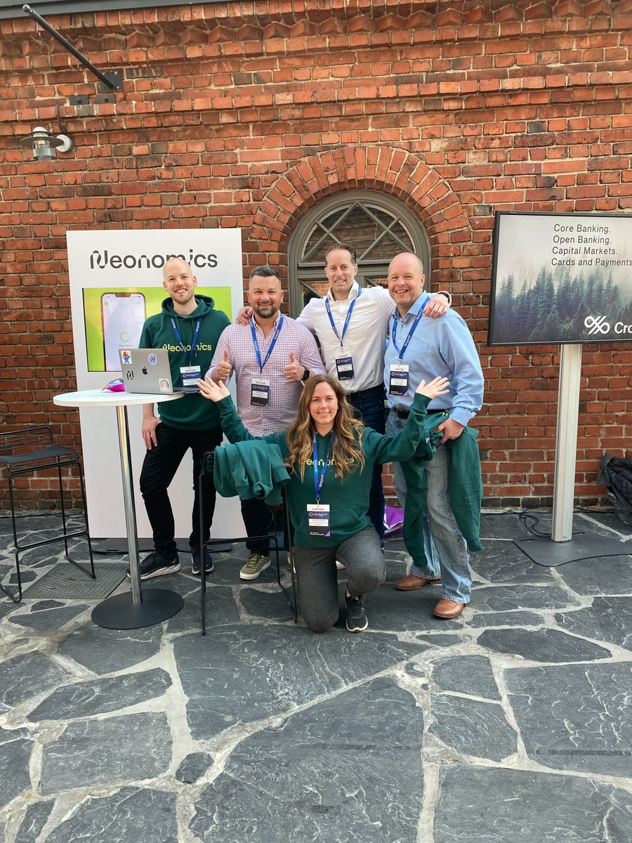 Great time at Nordic Fintech Summit! 🚀🇫🇮 #openbanking #nfs2022 <a href="/HelsinkiFintech/">HelsinkiFintechFarm</a>
