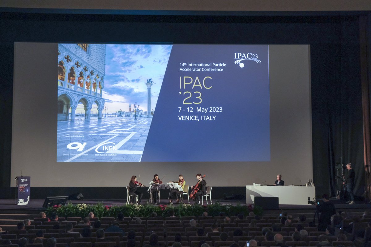 elettrasincro's tweet photo. The entertainment session at #IPAC23 saw the presence of the Zorja Quartet, playing Borodin's music. Did you like it? https://t.co/NoTTrx8n2w