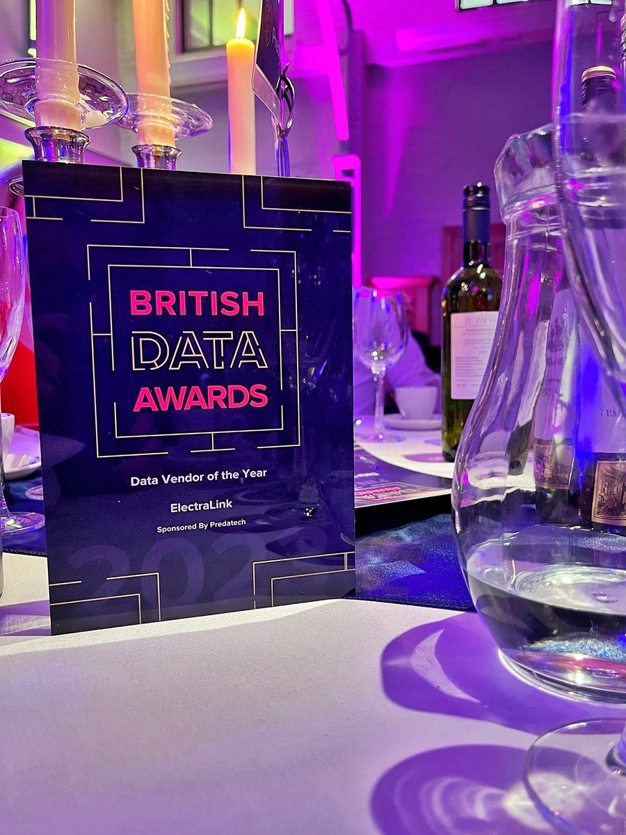 We won! 🏆 👏 Last night, ElectraLink – with digital partner <a href="/xandanet/">Xanda</a> – received the Data Vendor of the Year Award at the British Data Awards 2023. Well done to all the winners.

Special thanks to the hilarious <a href="/Jo_Caulfield/">Jo Caulfield</a> for ripping us to shreds. 😅
