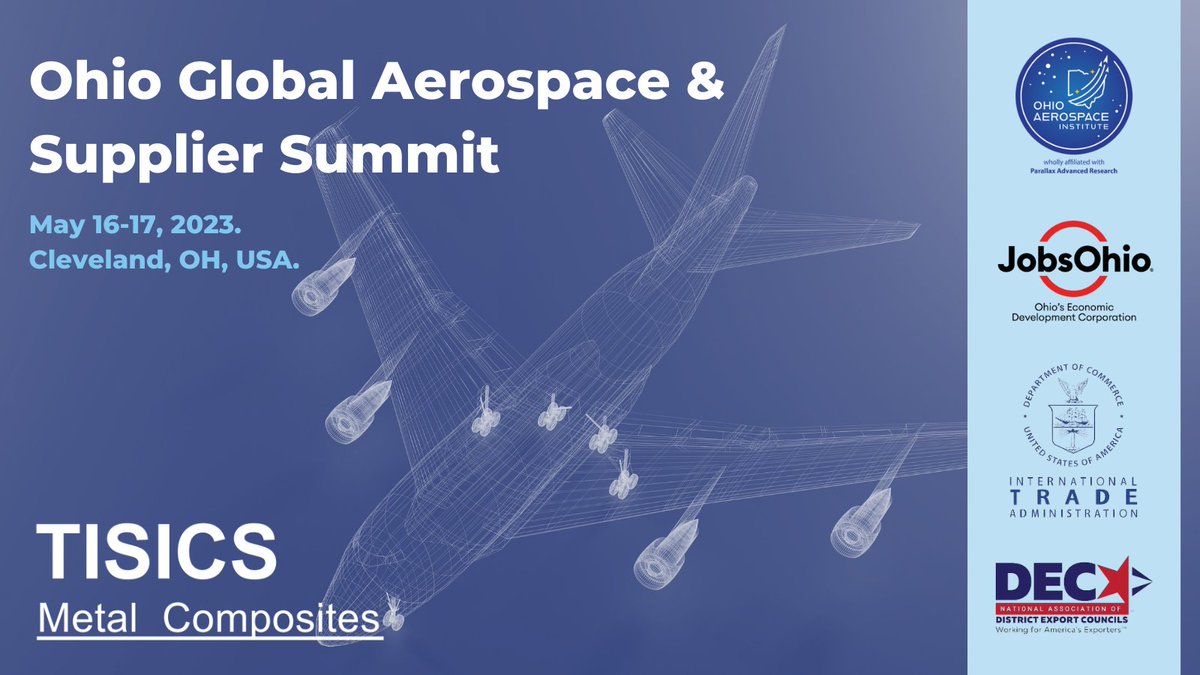 Inspiring collaboration 🇬🇧🇺🇸 We're headed to the Ohio Global #Aerospace & Supplier Summit. Sharing UK #innovation with US innovators & highlighting how we can help the aerospace industry take the weight off: Saving millions of tonnes of C02⤵️ ohioglobalaerospacesummit.org