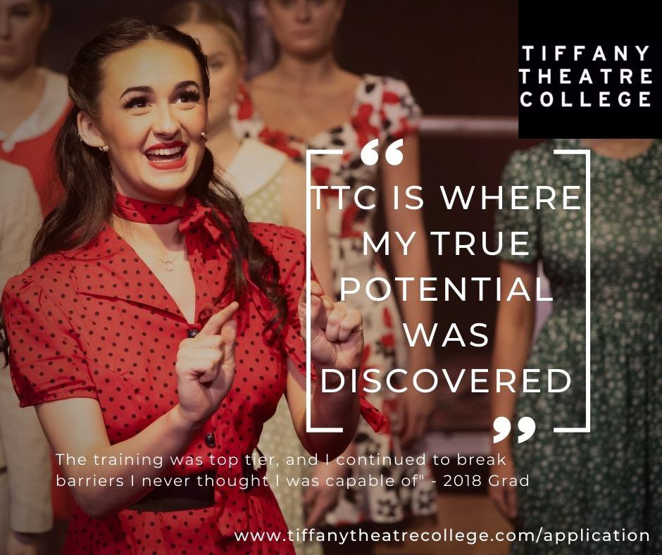Discover your true potential training with TTC.

Apply now for September 2023 entry!

tiffanytheatrecollege.com/application 

#smallclassesbigresults
