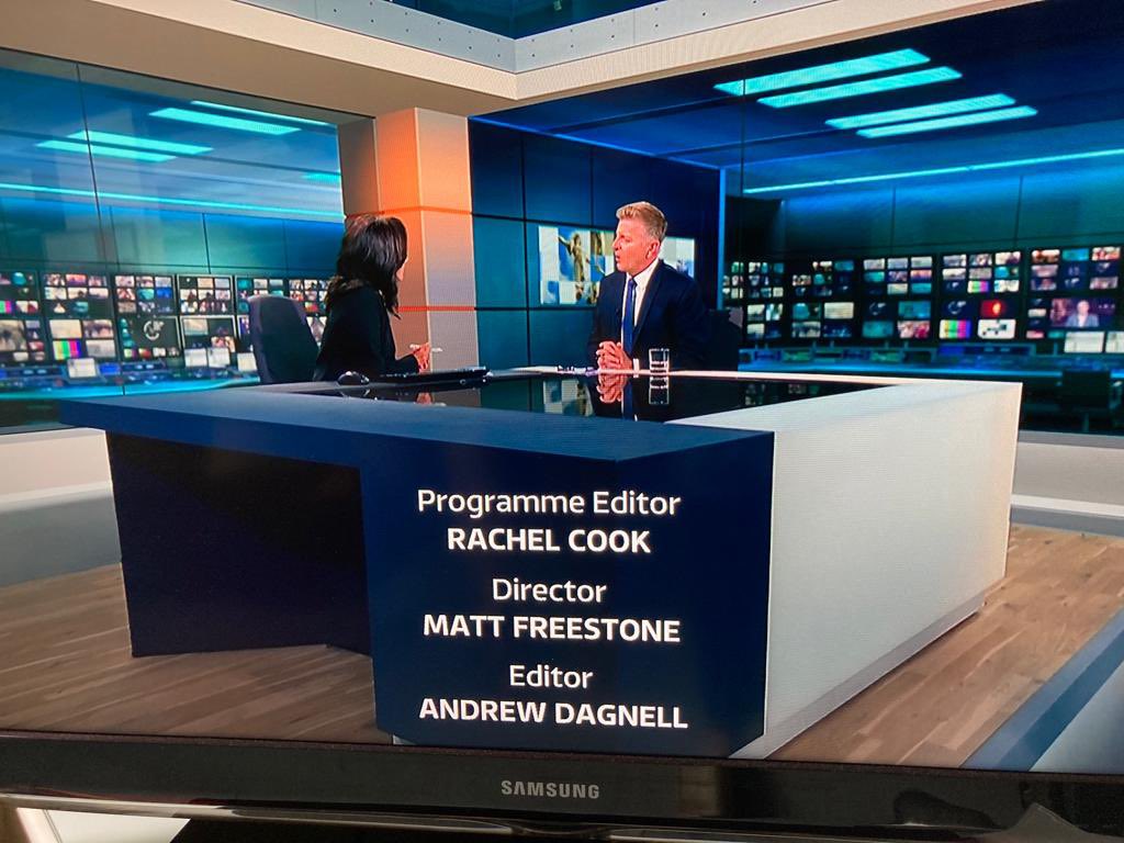 Last night was my final programme @itvnews, the culmination of a stint that was bookended by the death and coronation of a monarch. Forgive the indulgent credits photos, you never get over it. Especially when it’s a job that’s been a dream. Challenging and brilliant. What a team.