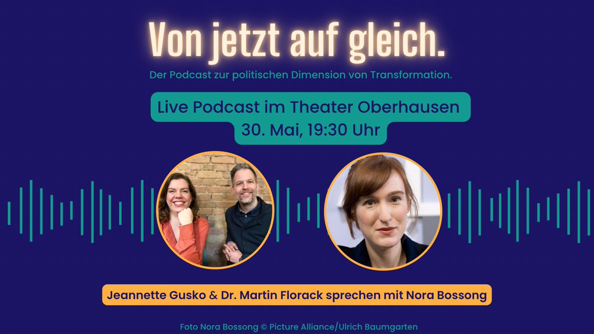 Wissenschaftscampus NRW (@wicanrw) on Twitter photo Podcast Premiere live im <a href="/THEOberhausen/">Theater Oberhausen</a>. Hier geht‘s zu den kostenfreien Tickets: tinyurl.com/vonjetztaufgle… Podcast Premiere live im <a href="/THEOberhausen/">Theater Oberhausen</a>. Hier geht‘s zu den kostenfreien Tickets: tinyurl.com/vonjetztaufgle…
