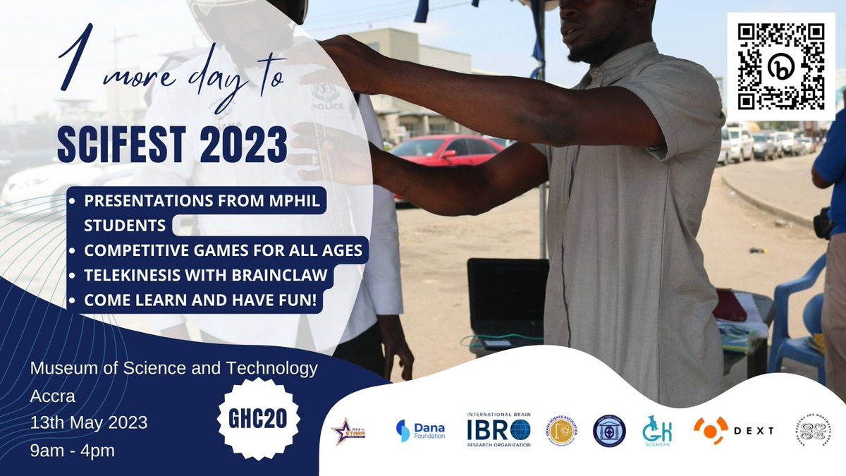 Ghscientific's tweet photo. It's happening tomorrow!!! π₯³π₯³π₯³ #stemgheek #scifest2023 #brainclaw https://t.co/kCq0g8akQB