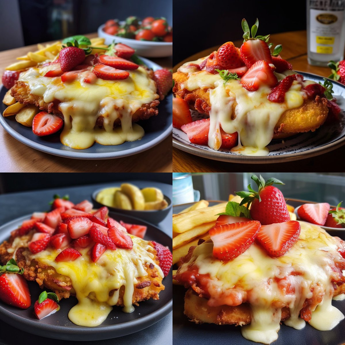 🔬🍽️🚀🤖 An electrifying fusion of #AI &amp; gastronomy at our AI-Powered Parmo Event! 

The alchemy of tech &amp; food birthed inventive Parmo recipes, stunning AI-generated visuals &amp; showcased AI's limitless potential.

#Innovation #FoodTech #ArtificialIntelligence #Parmo #Event