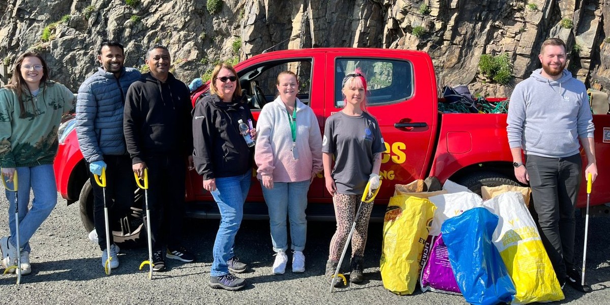 Two groups of our dedicated #volunteers recently supported #BeachBuddies Isle of Man by clearing away rubbish from Conrhenny Plantation and Marine Drive.

Thank you to our volunteers and the #charity for their commitment to our planet and the #community 🌍💚

#Microgaming