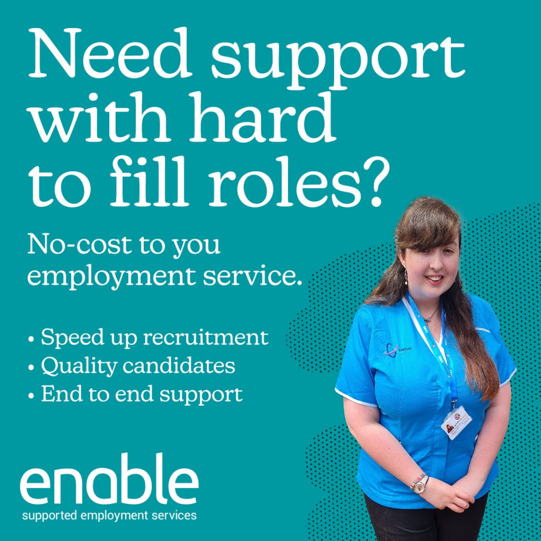 Need support with hard-to-fill roles?

We offer a no-cost to you employment service, helping you to speed up recruitment, access quality candidates and end-to-end support.

To find out more, visit orlo.uk/mwHgy and request your call back.