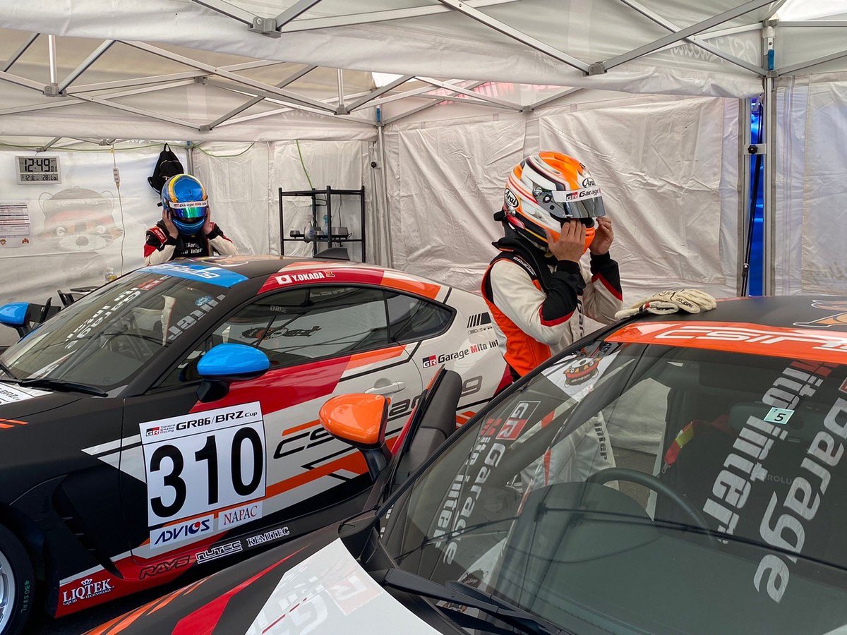 GR_mitointer's tweet photo. GR86/BRZCup！本日は専有走行がありました😊専有では5番手と7番手✨
開幕戦の予選は、明日の12時50分からです💪チームみんなでがんばります☺️
#gr86brzcup https://t.co/0JyN9cB6L4