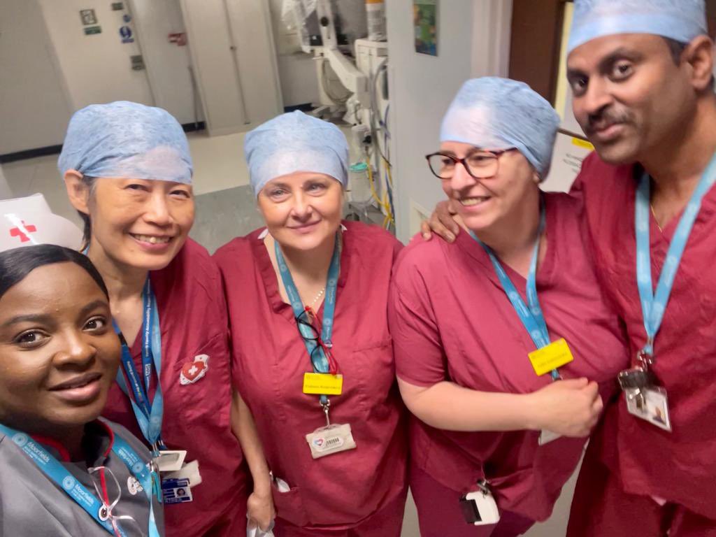 Moorfields NW celebrating the  International Nurses Day #HereForLife