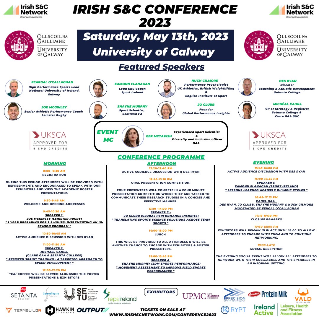 The day is nearly here! 

For anyone looking to see whats going over the course of the weekend be sure to check out #irishsc!