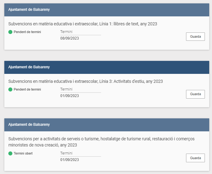 cidodiba's tweet photo. Convocades per l'@AjBalsareny, 3 #Subvencions per:
🔹 Activitats de serveis o #Turisme, hostalatge rural, restauració i comerços minoristes de nova creació
🔹 Matèria educativa i extraescolar:  
✔️#Llibres i ✔️activitats d'#Estiu
📌https://t.co/CFYdtpV6tD

@consellbages https://t.co/uAIRs5ffRl