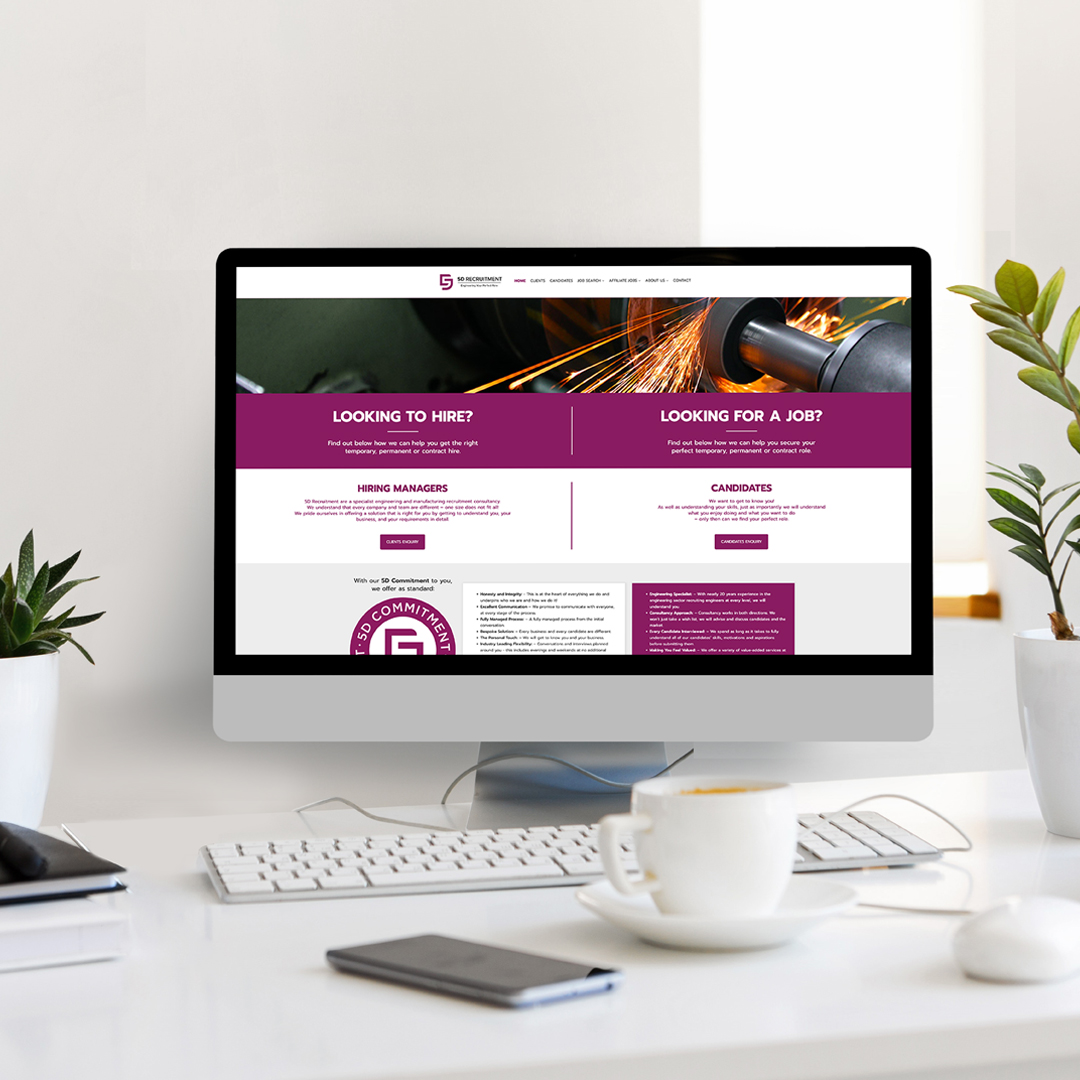 5D Recruitment required a concise website to promote its services and engineering jobs.  ⚙️💻

The site was split into sections for customers to get quick access to relevant content and job postings. 

#website #websitedesign #design #webdesign #recruitment #jobspage