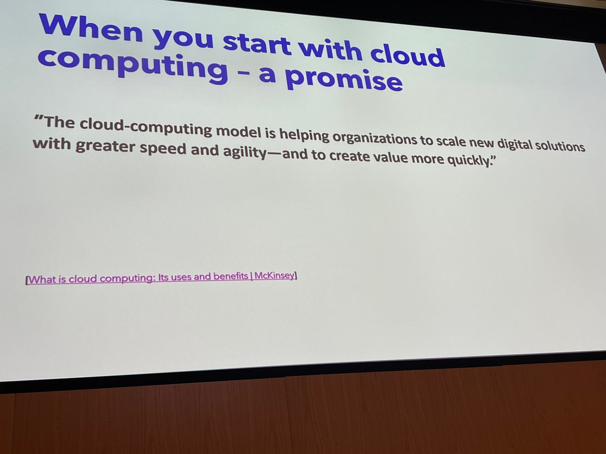 An honest talk by Christoph Froeschel. Creating value quickly with cloud is a good promise, but hard to achieve if you are a small team that has to go through the masive resources that cloud brings.
#cloud #development #azure #globalazure
