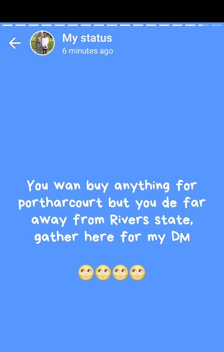 TimothyUfomba's tweet photo. Goodday friends! If you are far away and have anything to buy at portharcourt, or you want anything to be delivered to you and you need a trusted person to help you with the process from portharcourt, you can DM me now!!!!
#DLConversations
#SolarSystems
#Waybill https://t.co/i2QSXrwwmB