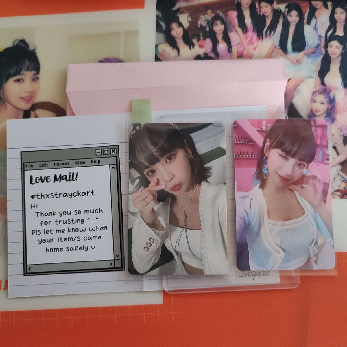 chaechaepcs's tweet photo. π Chaewon trading cards arrived safely. Thank you for the secure packaging, fast & smooth transaction @strayckart #thxstrayckart
#chaechae_mail https://t.co/89MqrOrb47