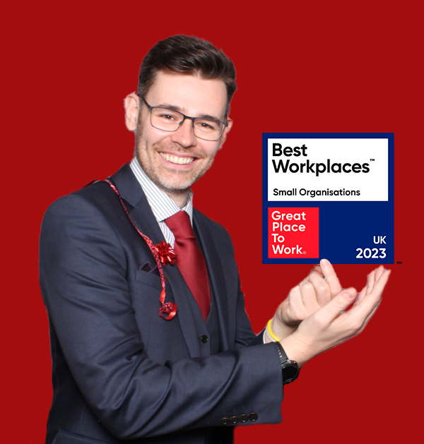 Have you heard the news? We've been recognised as one of the UK's Best Workplaces in 2023 by Great Places to Work! We're really proud of this achievement, as it shows our #ComeAsYouAre and #ZeroBurnout values are reflected across the company. 

#GPTW #UKBestWorkplaces