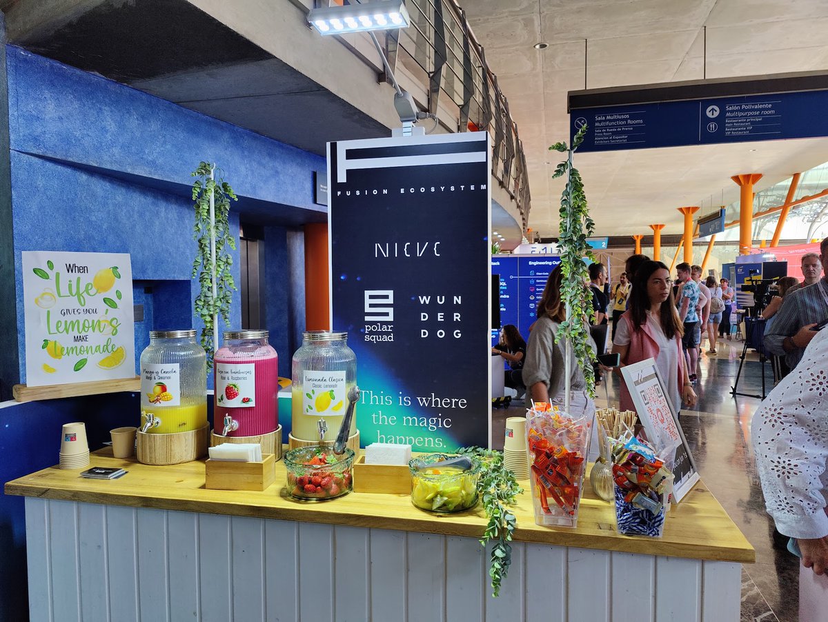 Wunderdog (@wunderdogofcl) on Twitter photo Kicking off our Friday at @jotb23! Find our Fusion booth along with <a href="/PolarSquadHQ/">Polar Squad</a> and Nieve, and find out more about our #Málaga adventure. And why not, take some Finnish goodies with you! #jotb23 Kicking off our Friday at @jotb23! Find our Fusion booth along with <a href="/PolarSquadHQ/">Polar Squad</a> and Nieve, and find out more about our #Málaga adventure. And why not, take some Finnish goodies with you! #jotb23