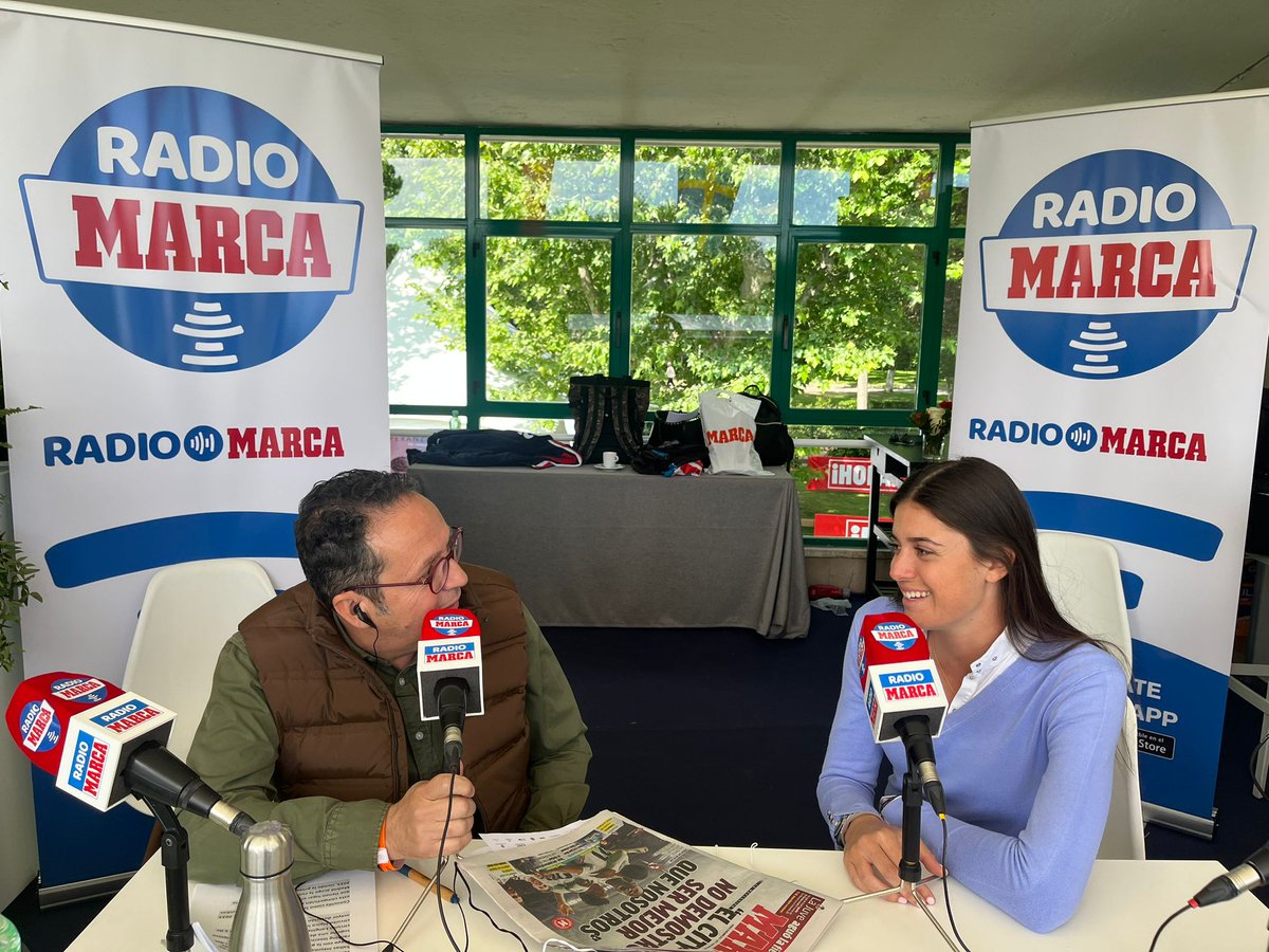 RadioMARCA's tweet photo. 🏇🏻 Empezamos #ElProgramaDeOrtega con una gran protagonista como es Sira Martínez, hija de Luis Enrique Martínez

🗣️ "Es un concurso espectacular. Mi sueño es estar en unos Juegos Olímpicos"

@oxersport
#LonginesGlobalChampionsTourMadrid
#csimadrid
#clubdecampovillademadrid https://t.co/PJuaNKoE2f