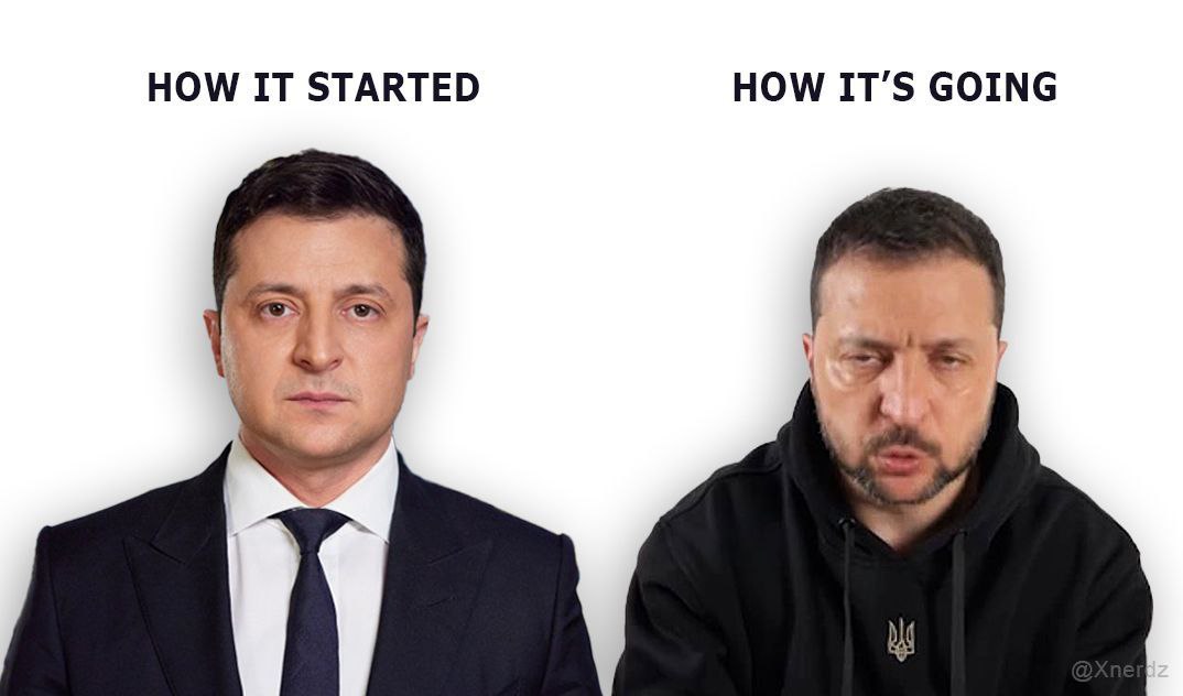 Is Zelenskyy is doing drugs??👀