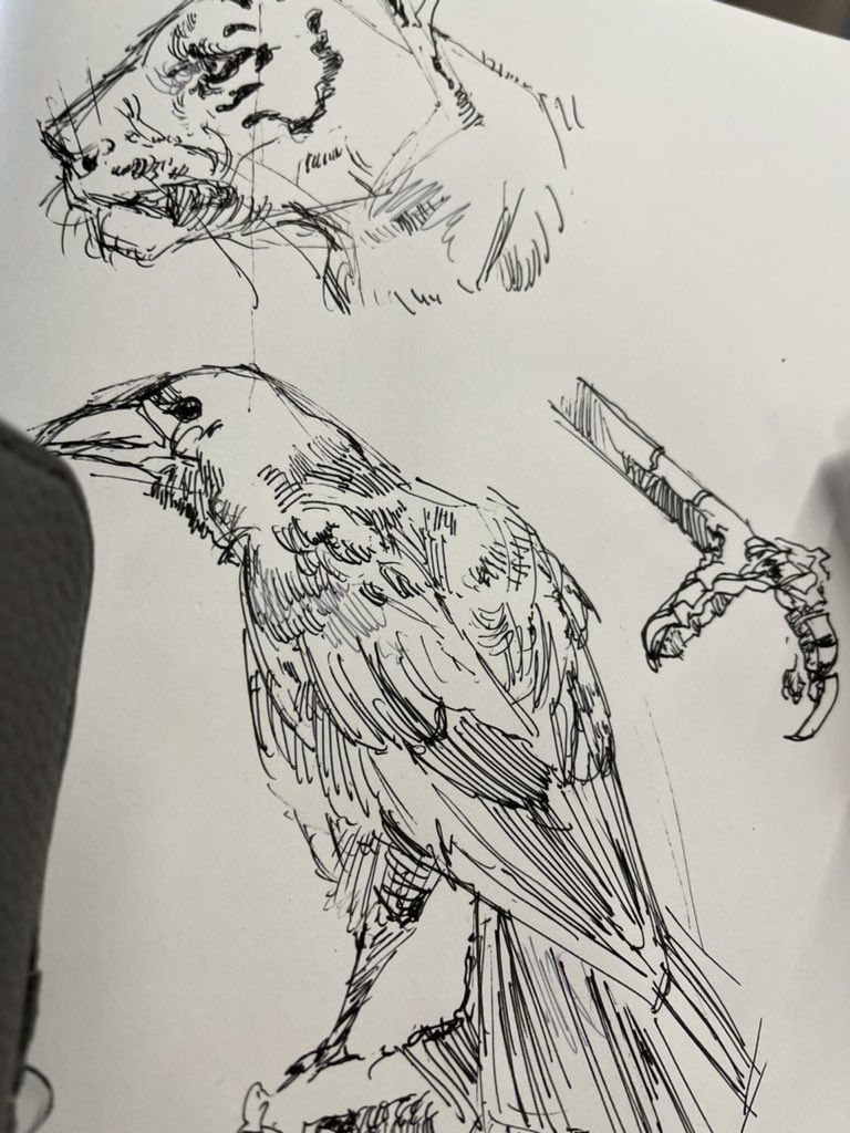 飛行機待ちで時間があったのでちょっと描いた