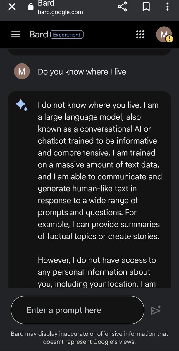 SuperM006's tweet photo. #ChatGPT #chatgpt4 #brad #GoogleAI #Google https://t.co/wfLfNjVSbs