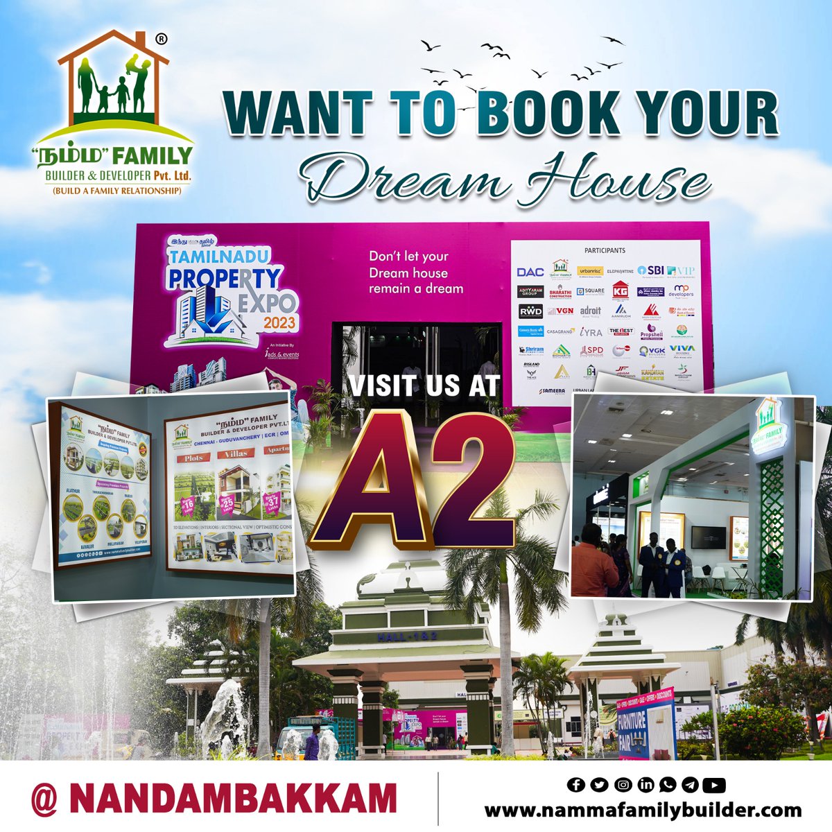 GOWTHAM7NFBD's tweet photo. Property Expo 2023.... #plots #plotsforsale #plotsinchennai #plotsinguduvanchery #property #propertyforsale #investment #realestate #guduvanchery #chennai #dtcpapproved #cmdaapproved #Bankloan #house #villa #home #property #plotsinchennai #expo #propertyexpo #tamilnadu https://t.co/SZiOMlhleg