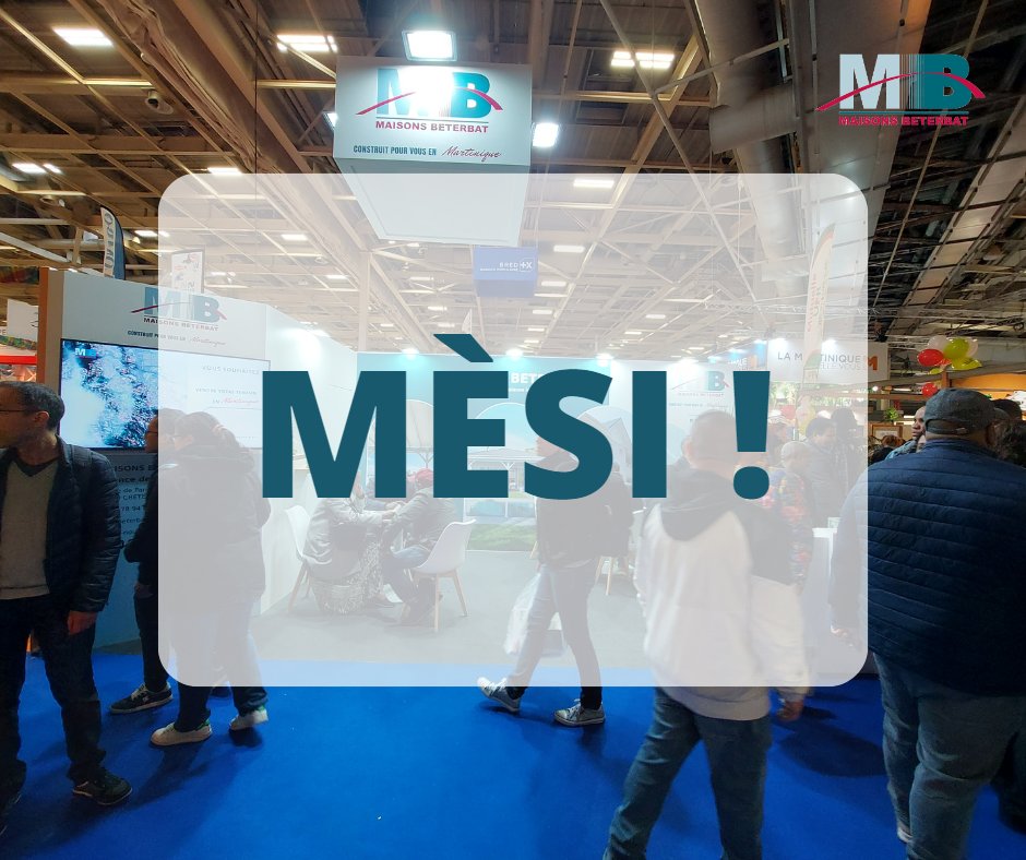 MaisonsBeterbat's tweet image. 🤩 #Merci | Merci à tous pour cette #FoiredeParis 2023 ! Nous avons été ravis de vous retrouver pour notre 1ère fois au #hall4 : #TerresdesTropiques pendant ces 12 jours. Merci à vous d’être venus aussi nombreux sur notre stand.
A très vite et en attendant, restez connectés !