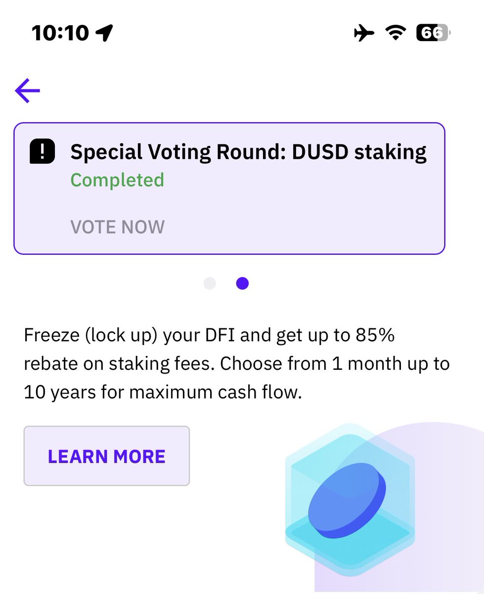 LordR101's tweet image. Just voted 👌on #CakeDefi #Defichain