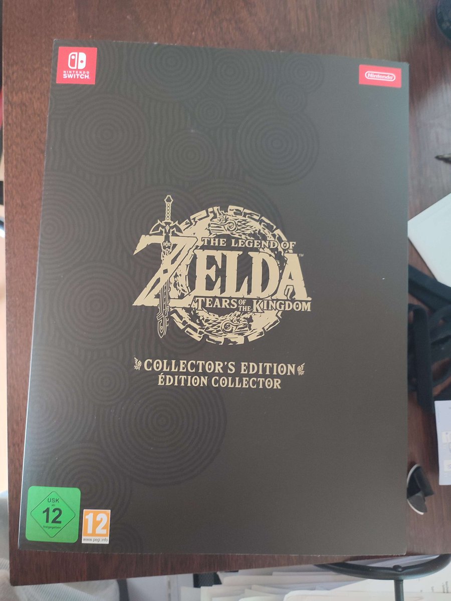 Finally 💞💞💞
#ZeldaTOTK #ZeldaTearsOfTheKingdom #LimitedEdition