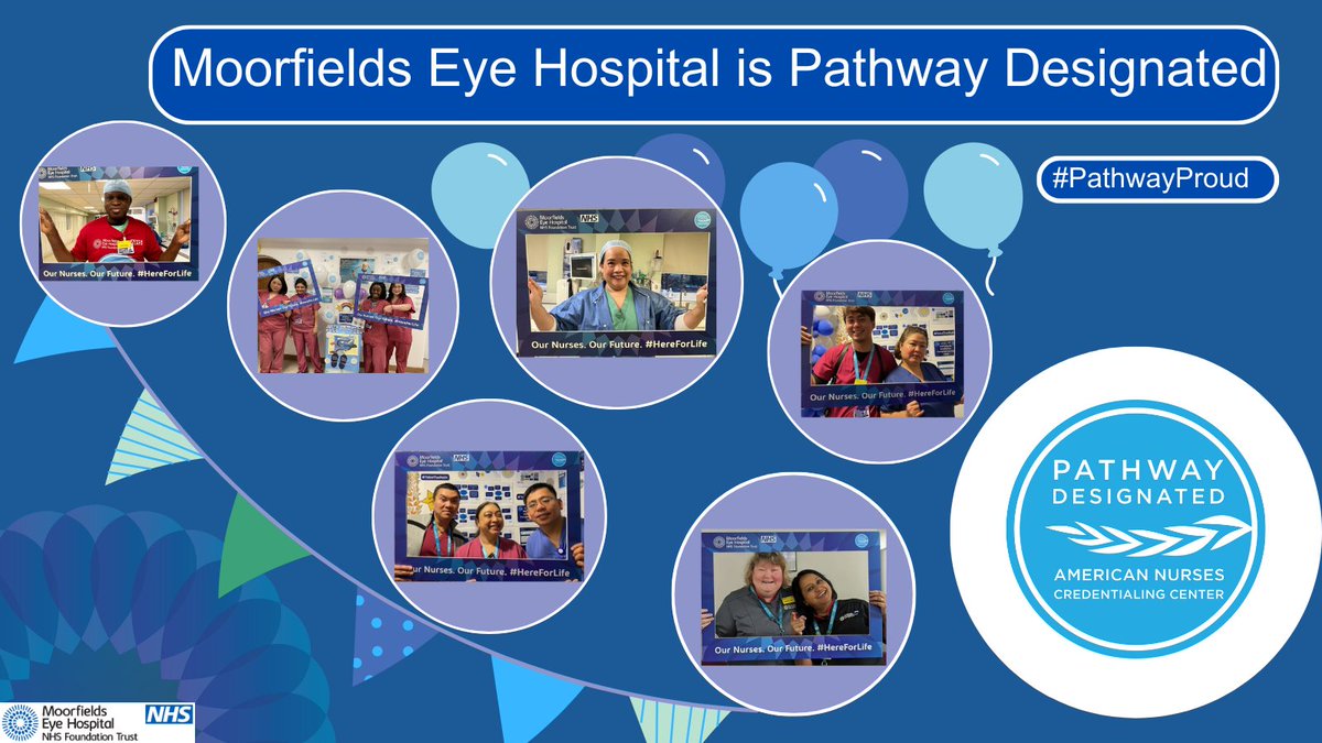 We are thrilled to announce on #IND2023, that we have achieved the nursing Pathway to Excellence accreditation and are now a Pathway Designated trust. Read more about what this means to Moorfields staff and patients: moorfields.nhs.uk/news/moorfield…
#PathwayProud <a href="/pathway_team/">Pathway to Excellence®</a>