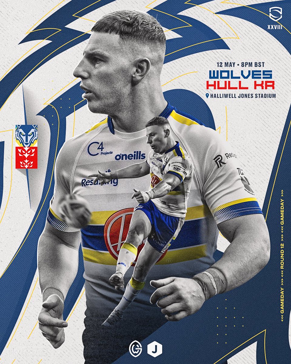 George7Williams's tweet photo. Gameday 🐺 Round 12 🟡🔵 https://t.co/6NRa7r6YTX