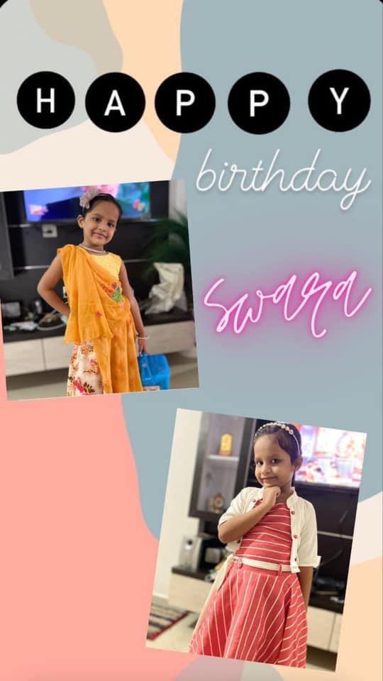 kiran3984's tweet photo. મારી નાની પરિ "સ્વરા" જ્યારથી મારા આંગણે આવી ત્યારથી મારા તમામ કામોમાં ઍકાઍક હકારાત્મકતા આવી ગઇ..લોકો કહે છે પણ મેં સાક્ષાત અનુભવ્યુ છે દિકરી લક્ષ્મીનો રુપ હોય છે. અને લક્ષ્મીને હંમેશા પુજવું  જોઇઍ...(happy bdy 2 u beta) https://t.co/8QT7TTOOMX