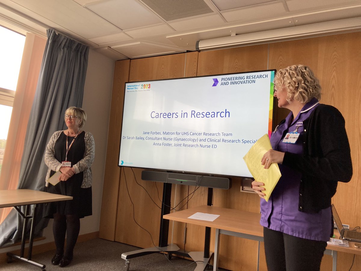 Jennifer Allison π (@jenallisoncrf) on Twitter photo <a href="/SarBai65/">Dr Sarah Bailey</a> and <a href="/research_jane/">Jane Forbes</a> talk about their amazing careers <a href="/UHSFT/">University Hospital Southampton π</a> #IND23 <a href="/UHSResNurses/">UHS Research Nurses</a> <a href="/marie_nelson12/">Marie Nelson</a> <a href="/LisaBerry227/">Lisa Berry</a> <a href="/SarBai65/">Dr Sarah Bailey</a> and <a href="/research_jane/">Jane Forbes</a> talk about their amazing careers <a href="/UHSFT/">University Hospital Southampton π</a> #IND23 <a href="/UHSResNurses/">UHS Research Nurses</a> <a href="/marie_nelson12/">Marie Nelson</a> <a href="/LisaBerry227/">Lisa Berry</a>