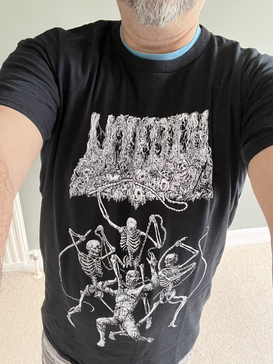 Today feels like an @undeathNY kind of day… #BandShirtFriday #DeathMetal