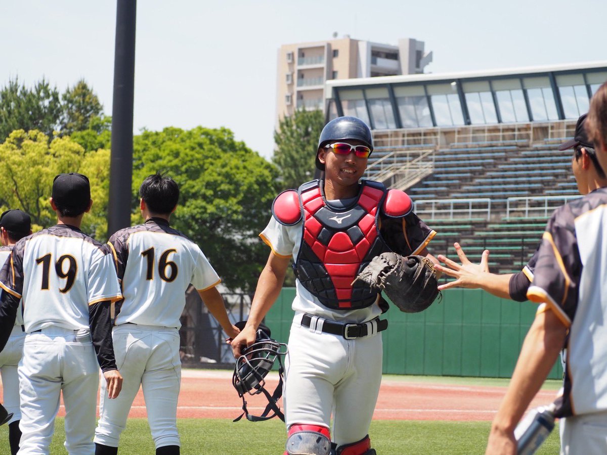 2023 5.10 春リーグ
vs日本福祉大学②

日福|000000000|0
愛教|00300003×|6

投)瀧本→鵜飼
捕)岩垣

前日の敗戦で後が無くなったvs日福2試合目、先発の瀧本、リリーフの鵜飼が素晴らしい投球を見せ、完封リレーを披露。打線も3回、8回と3点ずつを奪い良い形で勝利することができました。