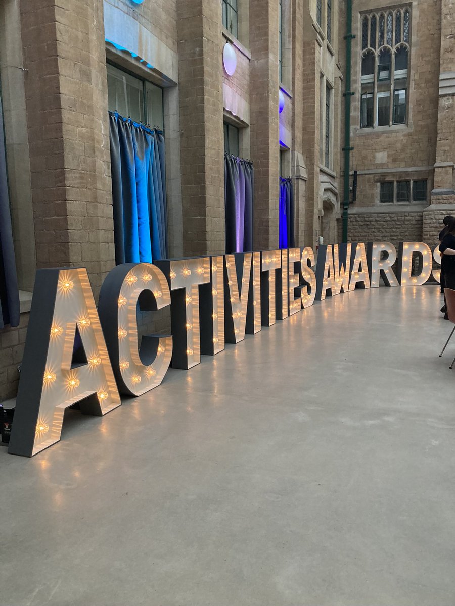 Last week we were at the <a href="/UoNSU/">University of Nottingham Students' Union</a> Activities Awards. We were nominated for the Best Academic Experience award amongst a tough field of applicants. 

Our congratulations to the winners, <a href="/UoN_PS/">Public Speaking Soc</a>, and we are proud to have raised awareness of our society’s activities and achievements.