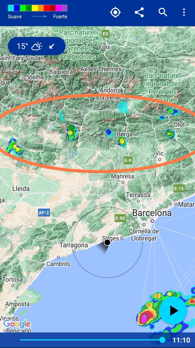 davidgrf10's tweet image. Engega la convecció ben d&apos;hora. Avui ⛈️ a molts indrets.