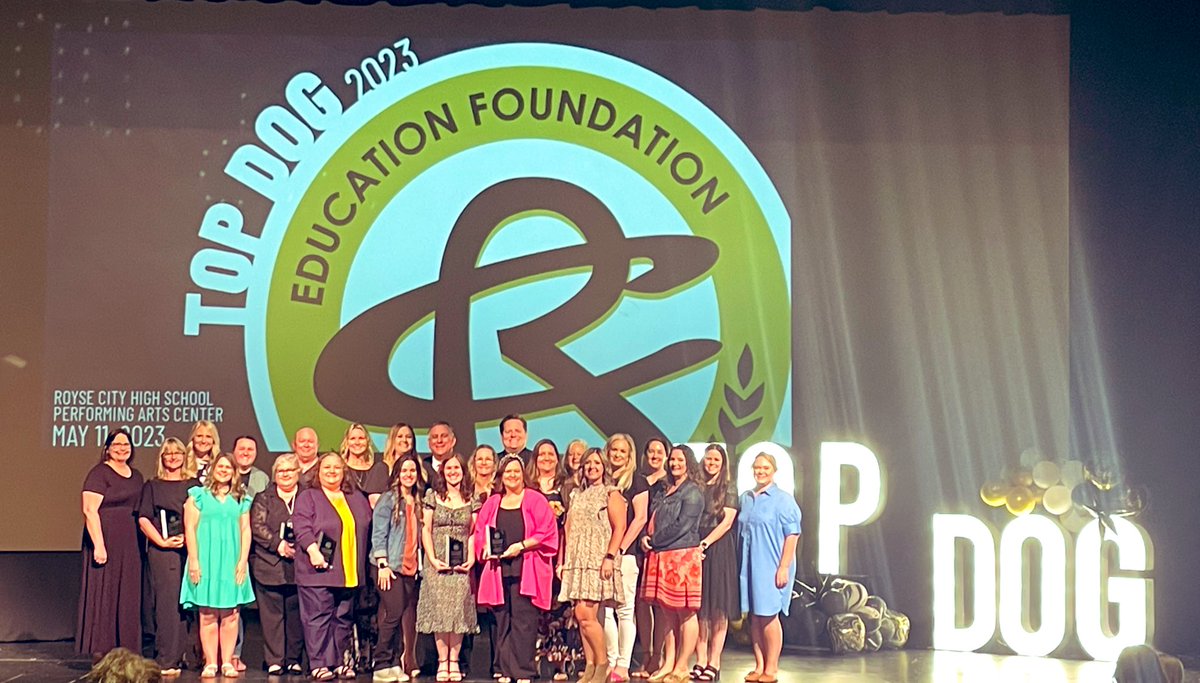 We loved celebrating our Class of 2023 Top Dog Seniors and their influential educator! Thank you Education Foundation for making this night special! #oneRC