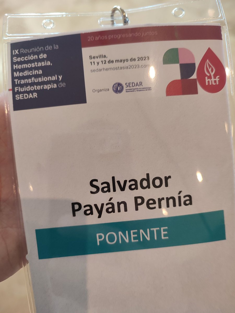 ¡Preparado! #PatientBloodManagement