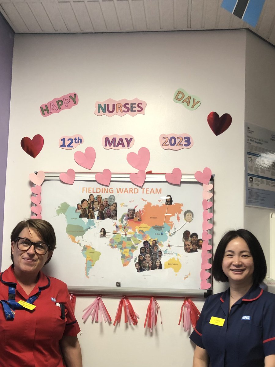 Happy Nurses Day —best wishes from the Cardiology team 💖@halley_kimber @PhillipsJackee @JannineHayman @bakerCharlot @Rebecca_jclarke @besagemo1 @katiebella98 @SomersetFT