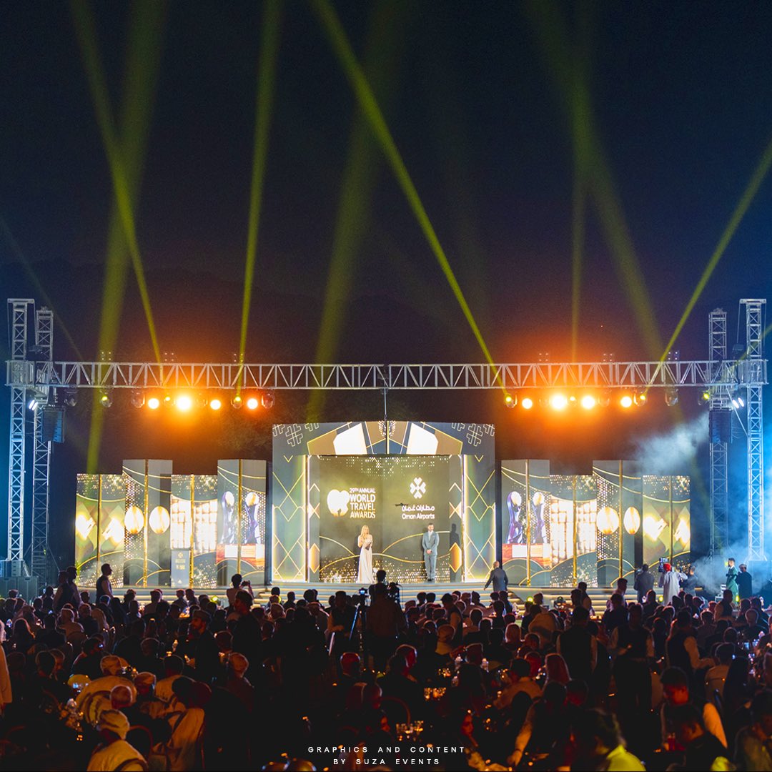 SuzaEvents's tweet photo. Let's look at the details, concepts, content, and management created by SUZA events 
•
•
•
#tourism #awards #events #worldtravel #travel #traveler #explore #photooftheday #beautifuldestinations #worldtravelpics  @omanairports https://t.co/FiaizsvCQX
