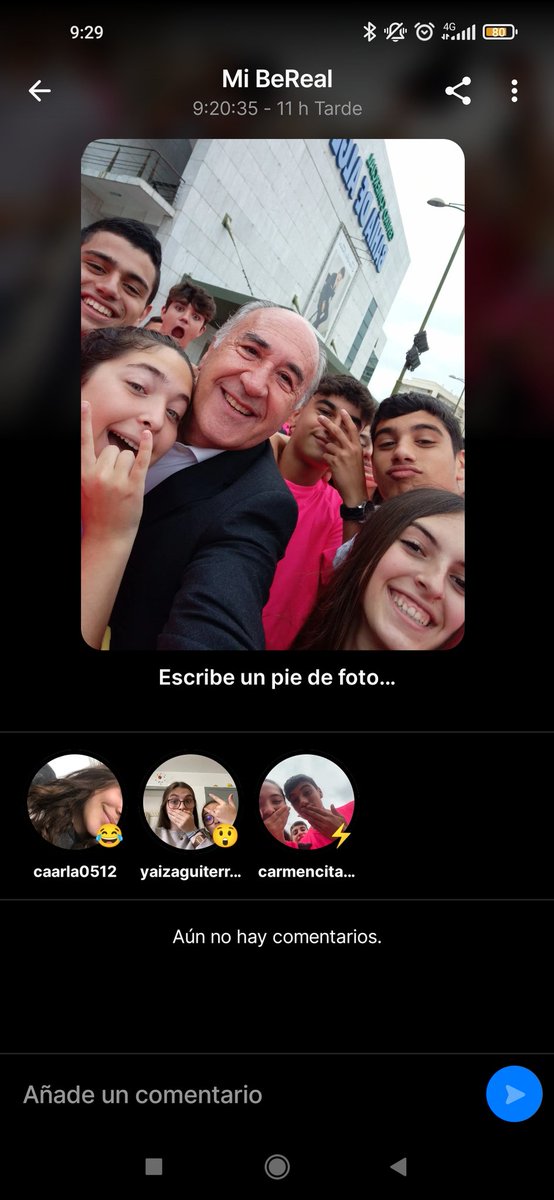 el mejor bereal de la historia