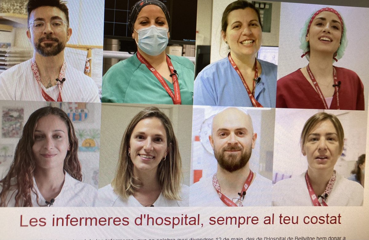 Dia Internacional de les Infermeres
#InfermeraHospital #SempreAlTeuCostat 
<a href="/Sus12345678/">Susana Asensio</a> <a href="/rosa94786599/">rosa</a>