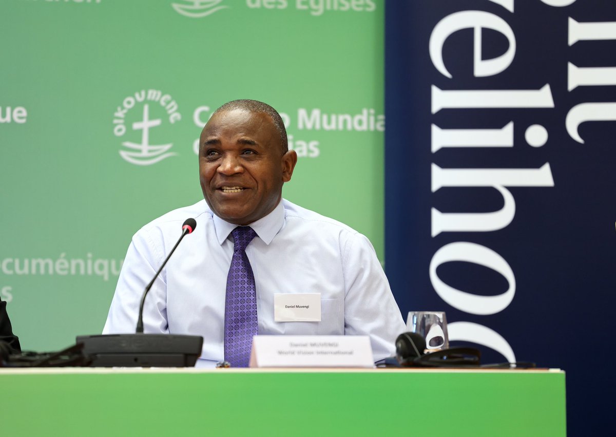 Oikoumene's tweet photo. 🍃 “Today’s event is very important ‘cause it is about preserving the lives of many- especially #children, that are affected by the climate change crisis…” Daniel Muvengi, World Vision) Regional Director @WorldVision 

🔗 https://t.co/TzeG3y0FL4 https://t.co/qbeIIymXi3