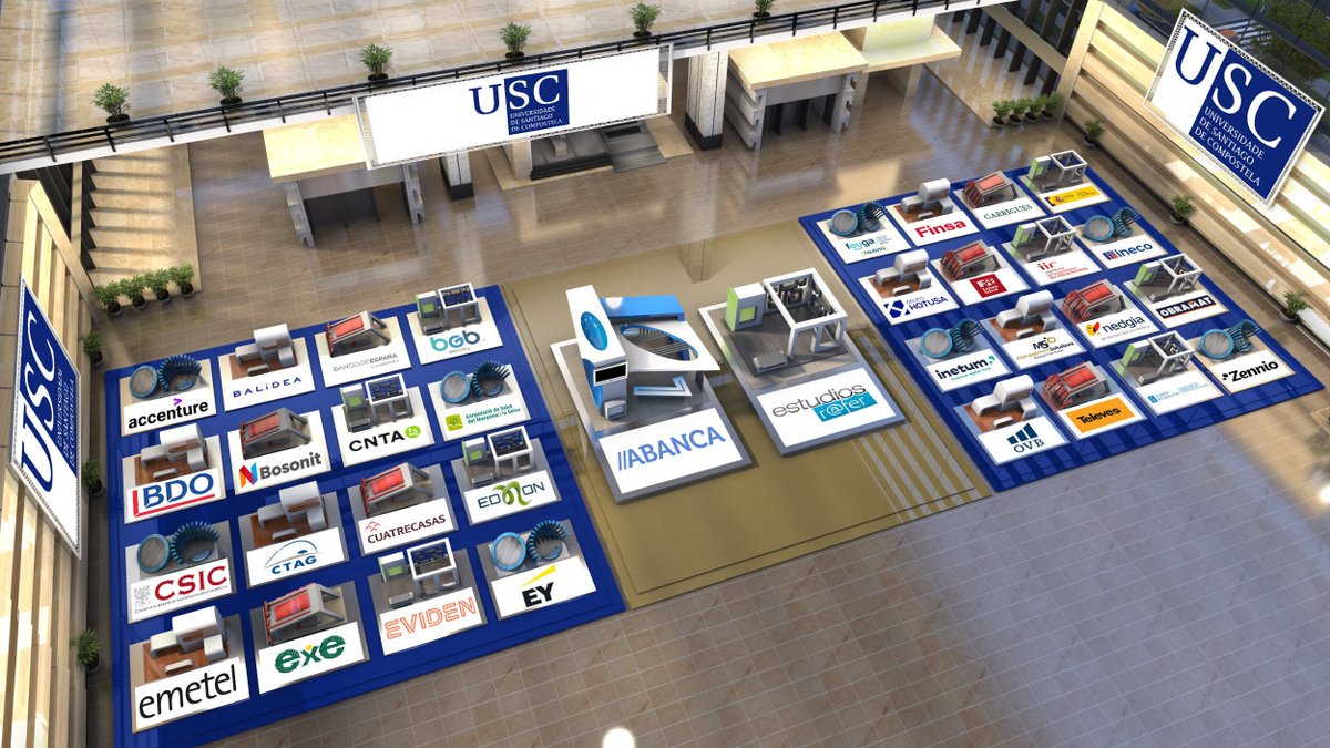 AOL_USC's tweet photo. Onte pechouse a #Feira Virtual de #Emprego da @UniversidadeUSC
Queremos dar as #grazas a #visitantes #empresas #entidades #relatores e #relatoras que nos axudaron a levala adiante! 😊 https://t.co/i8gpoXf103