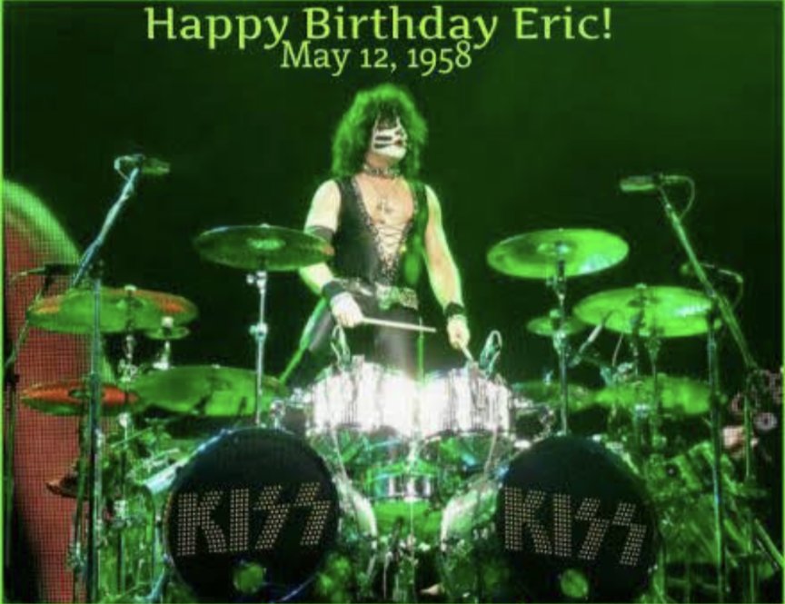 Happy birthday Eric singer 