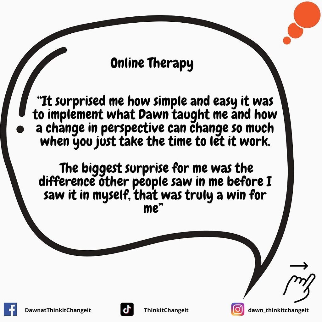 When you are so good at what you do that your client doesn’t even realise you have done anything. 😂

The common thread in my testimonials owning the change. Phrases like “Dawn have me the tools…” and “Dawn helped me to…”

On the one hand I love this.… instagr.am/p/CsI1Y_XMIF9/