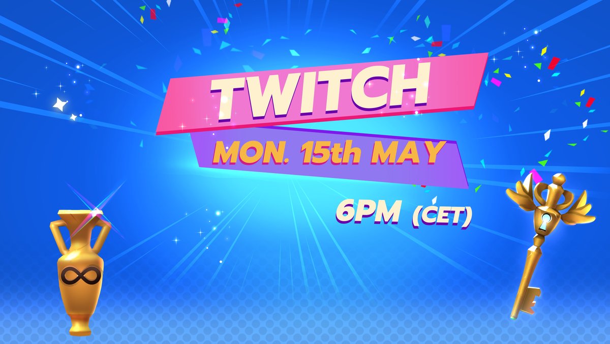 Mortals,     

The Council will host a live on Twitch this Monday 15th May at 6PM (CET), to randomly give more Heaven Keys to mortals (Seeker role only 👀).     

You still have plenty of time to become a Seeker! (Discord link in bio)