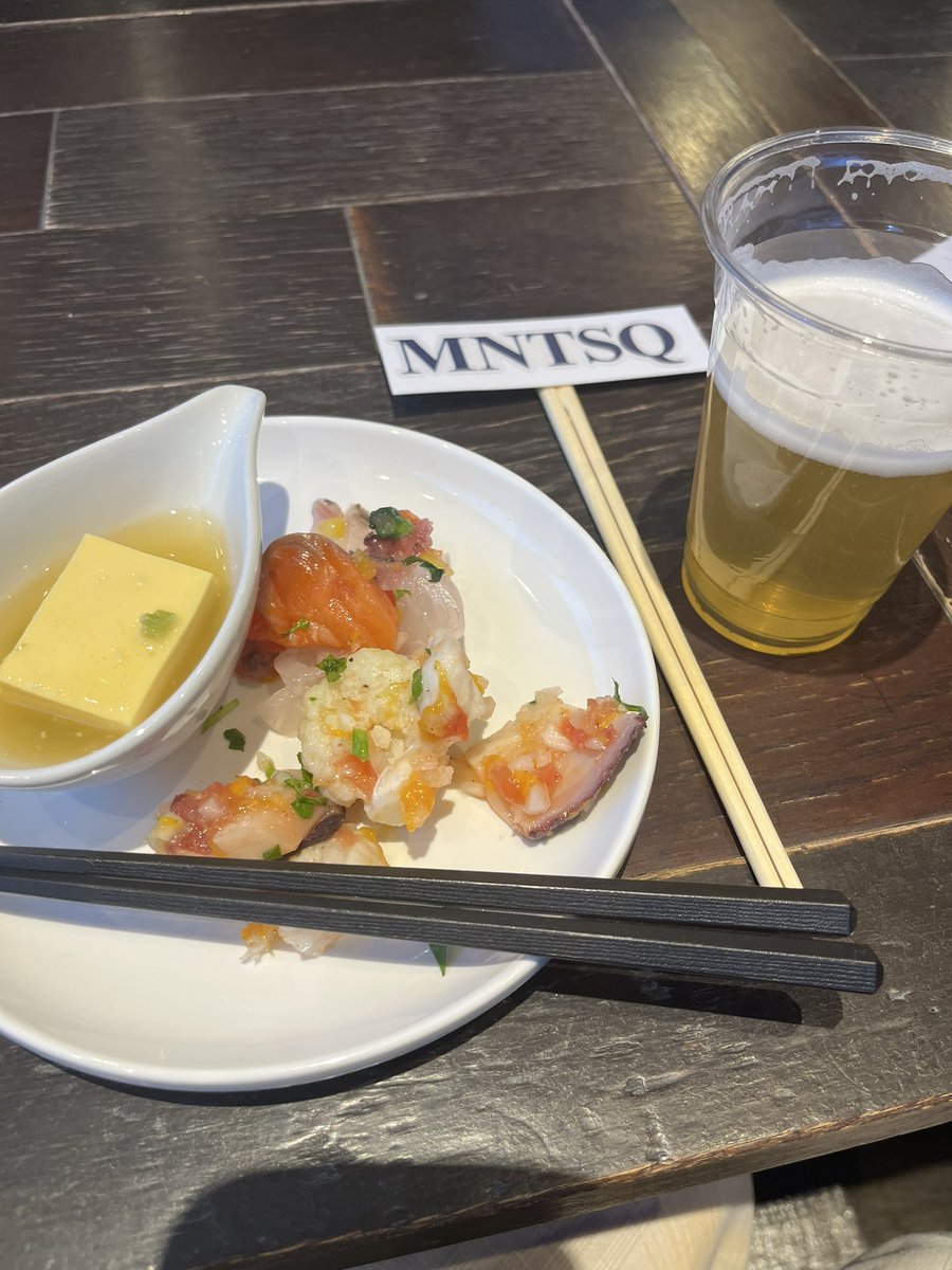 yotii23's tweet image. #RubyKaigi2023 #MNTSQ_BeerHush
いただいてます！